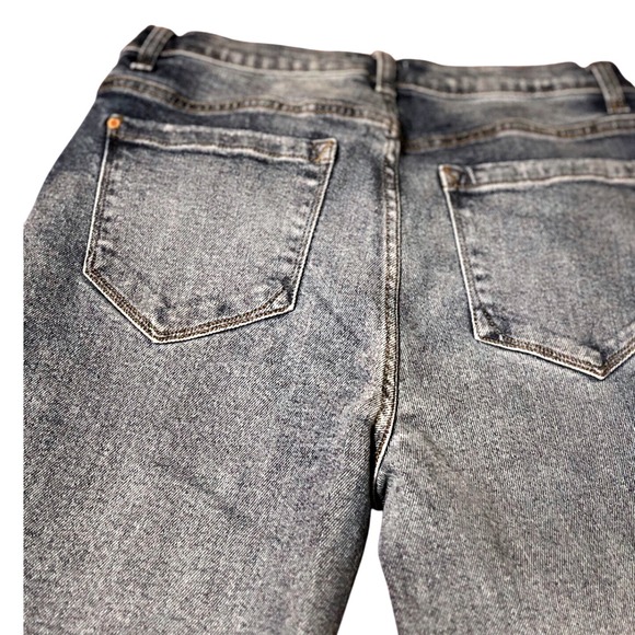 Kensie Jeans The Kelsey High Rise Skinny Vintage‎ Luxe Raw Hem Sz 8 - Picture 8 of 10